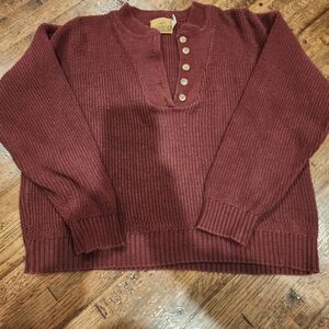 RedHead Men's Burgundy Sweater